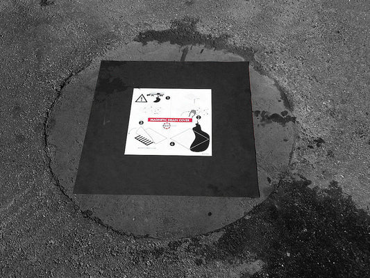 Magnetisk Avlopps-/Brunnsmatta – MDC (Magnetic Drain Cover)