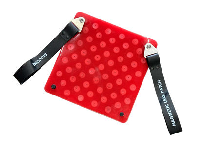 ECCOTARP Magnetic Leak Patch Silicone MLP SIL magnetisk läckplåster silikon ultratålig addition-härdad silikonelastomer extrem värmetålighet -100°C till +320°C hög kemikalieresistens alkaliska ämnen utspädda syror oxidanter alkohol glykoler vegetabiliska animaliska oljor fett UV-resistent ozon frost livsmedelssäker farmaceutisk industri lackverkstäder laboratorium snabbt tryck 17 kg konkava konvexa ytor patenterad magnetinkapsling ratchetremssystem transportväska Teflon-ark kemikalieboost 300x300x16 mm MLP 