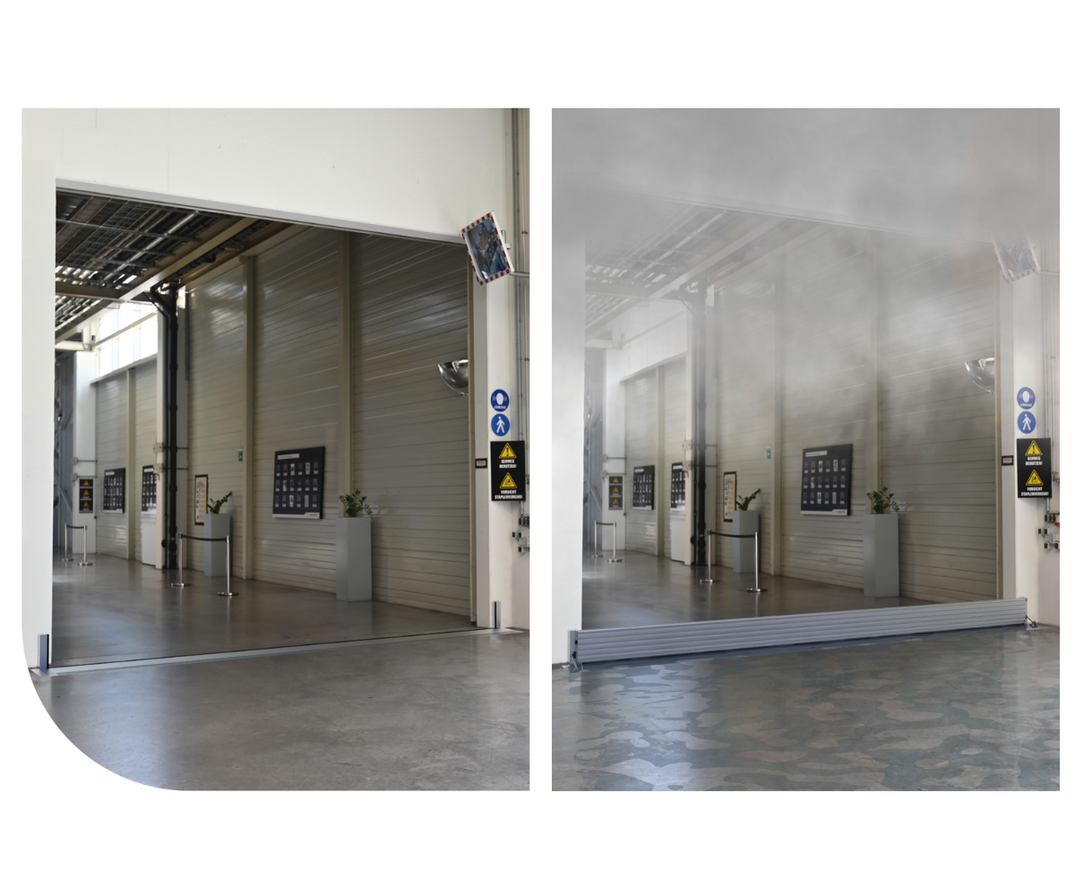 AMARI Vikbar Skyddsvall hydromatisk
AMARI Hydromatisk Skyddsvall vikbar skyddsvall översvämningsskydd automatisk aktivering utan el hydromatisk översvämningsbarriär skydd mot kraftiga regn vattenintrång innovativ vikbar vall pålitligt översvämningsskydd för industrier kommuner privatpersoner AMARI AE-Wasserbarriere löschvattenbarriär automatisk högvattenbarriär maximal stauhöjd 30 cm einbautiefe 6-70 mm aluminiumprofil patent mekanism gastryckfjädrar EPDM-dichtung rigol kanalisation schwimmbarriär klappscho