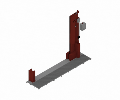 Automatiska släckvattenbarriärer Thomas Sys Tech FM Approved TÜV certifierad släckvattenbarriär brandsäker barriär kemikaliebeständig tätning PTFE PPA pulverlackerad RAL 3000 flammande röd korrosionsskydd elektropneumatisk styrning tryckluftslagring helautomatisk aktivering brandlarm potentialfri brytarkontakt optisk indikering grön röd akustisk varning nöddrift nödtillbrygga sänkta försäkringspremier FM Global VdS certifierad industriell barriär farligt gods lager logistikcenter lastkaj produktionsanläggni